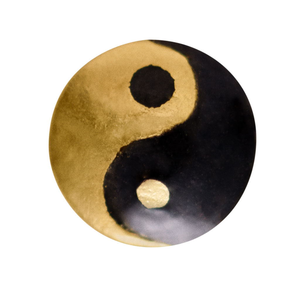 Yin Yang 22-karat guld