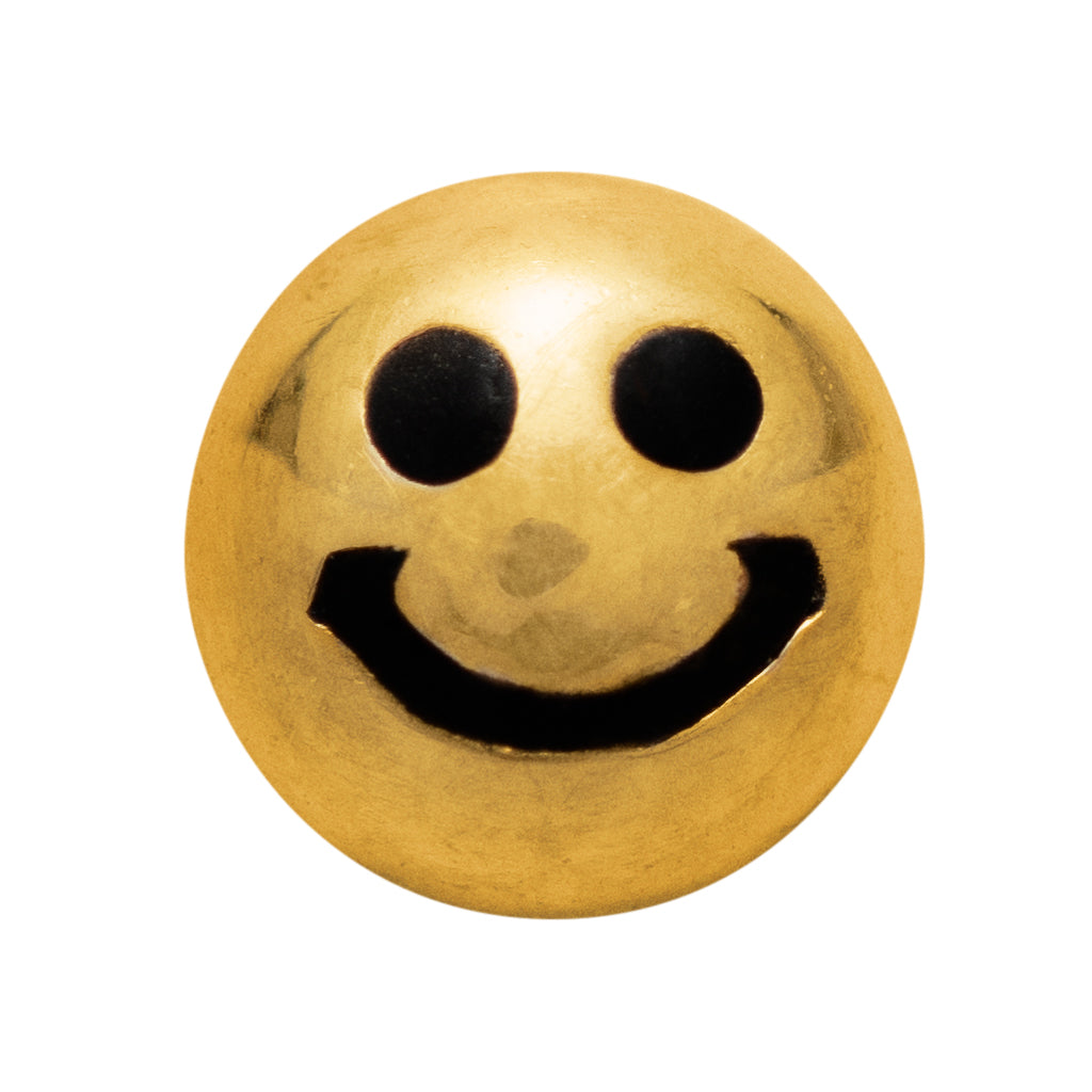 Smiley 22-karat gold