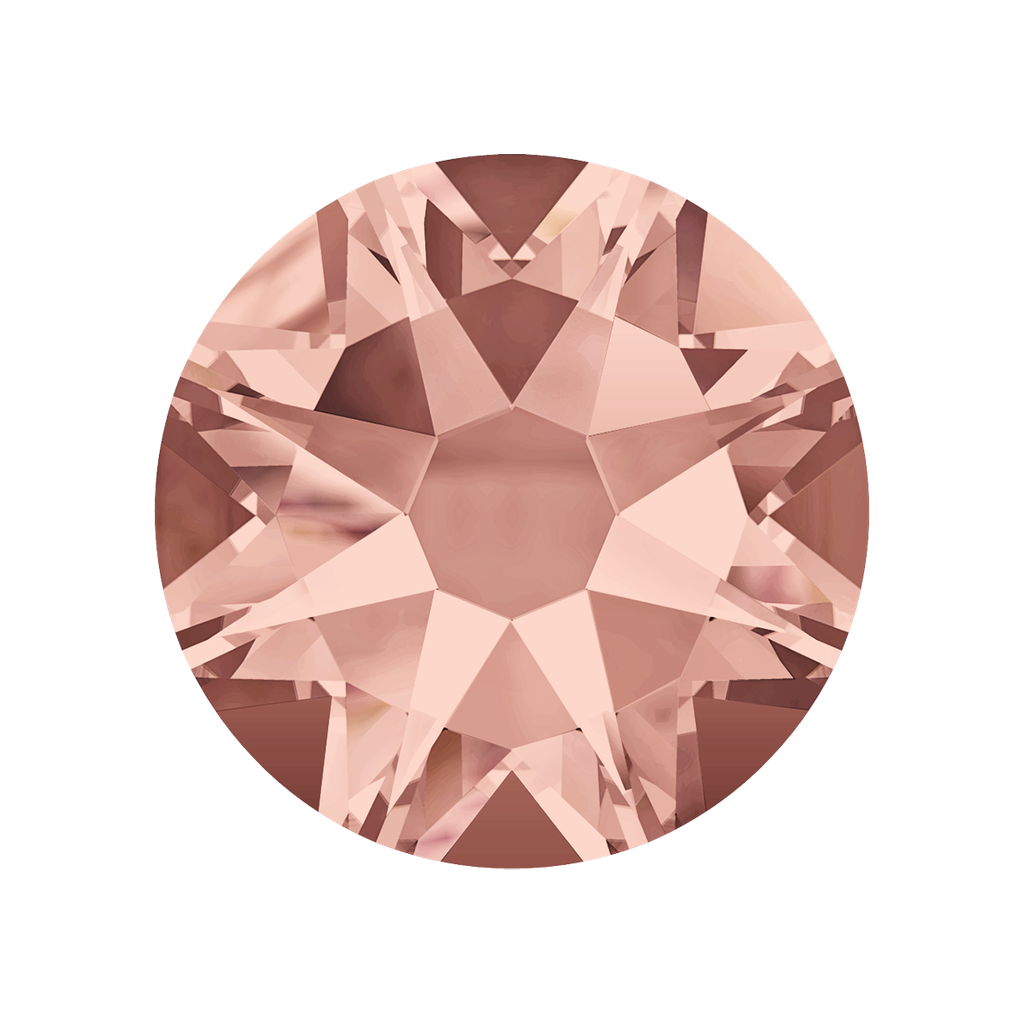 Crystal Blush Rose 2.3mm Swarovski® Gemas Dentales – Paquete de 5