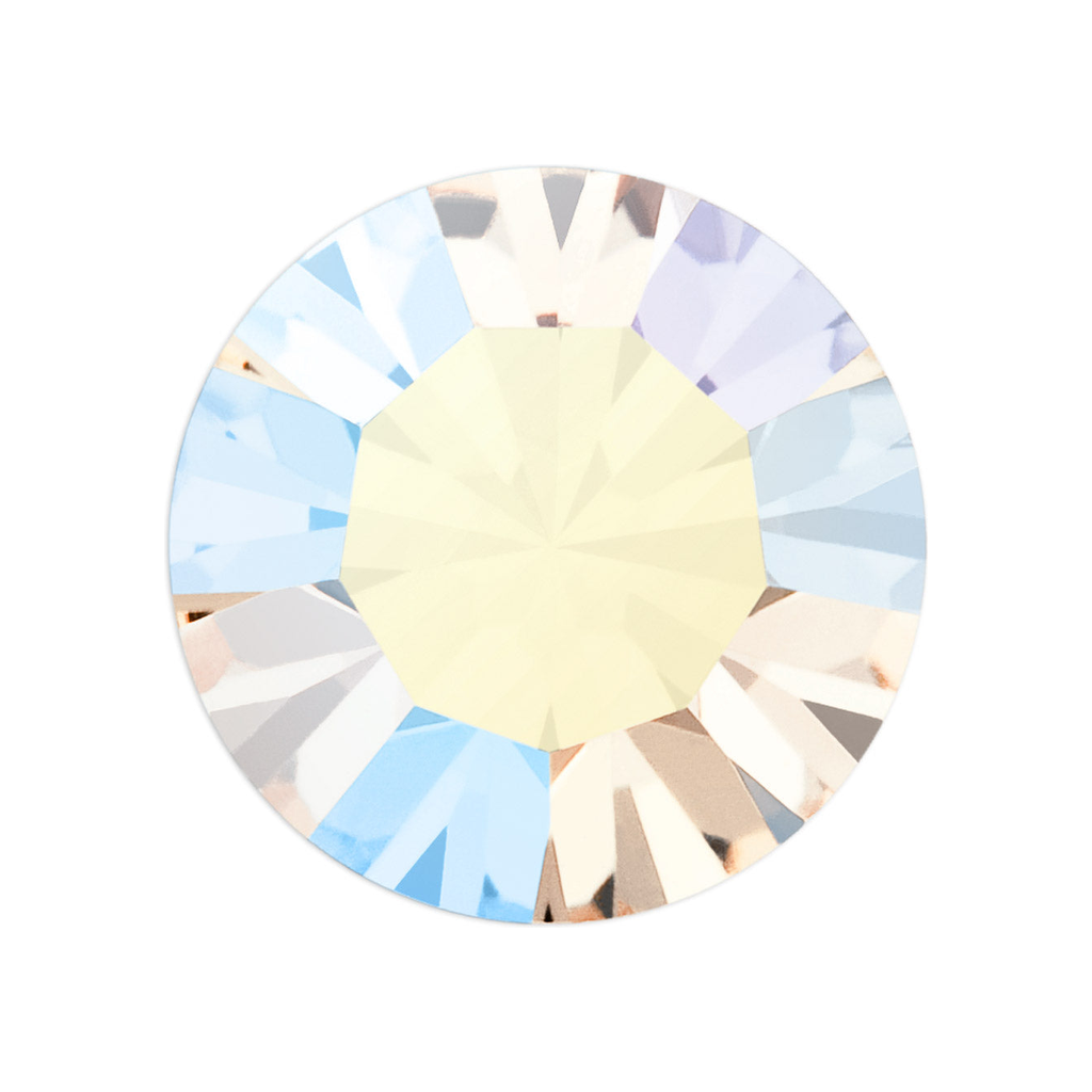 Crystal Light Gold Quartz 1.8mm Preciosa® Tooth Gem Crystals – 6-pack