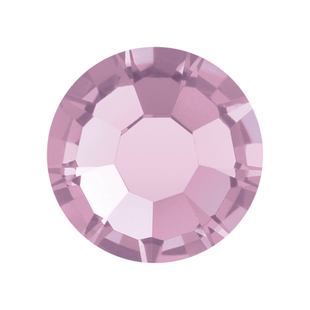 Crystal Light Amethyst 1.8mm Preciosa® Tooth Gem Crystals – 6-pack