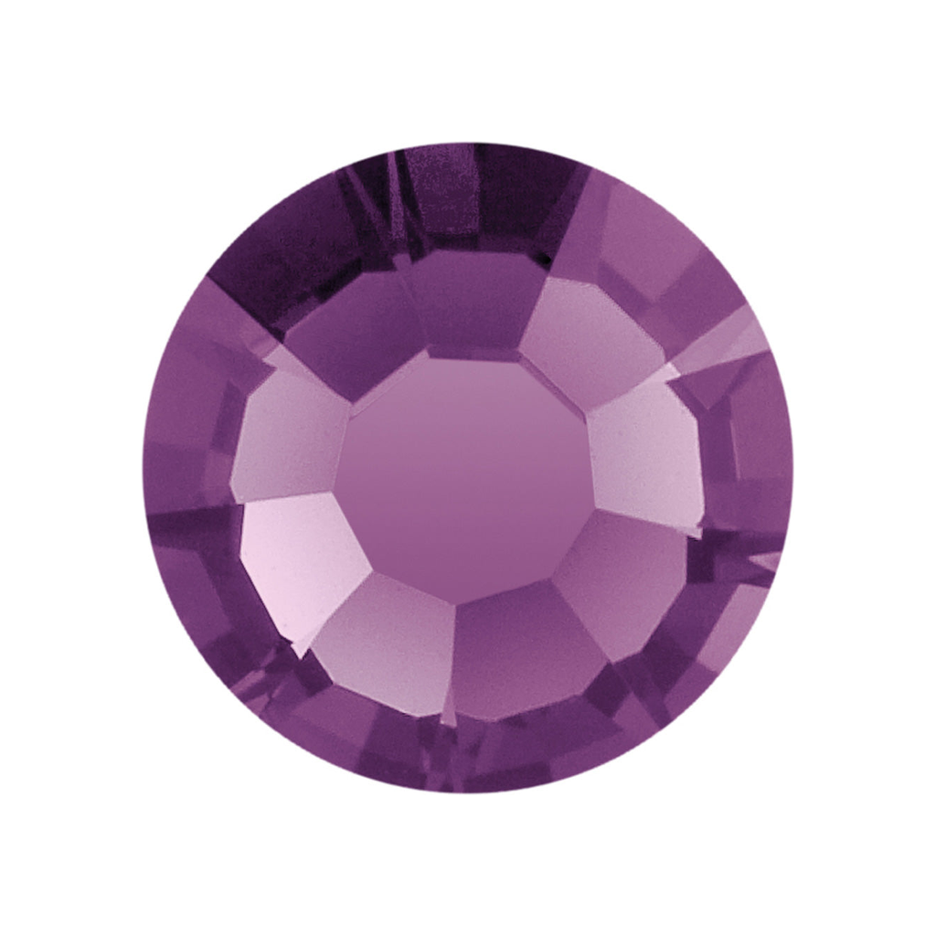 Crystal Amethyst 1.8mm Preciosa® Gemas Dentales – paquete de 6