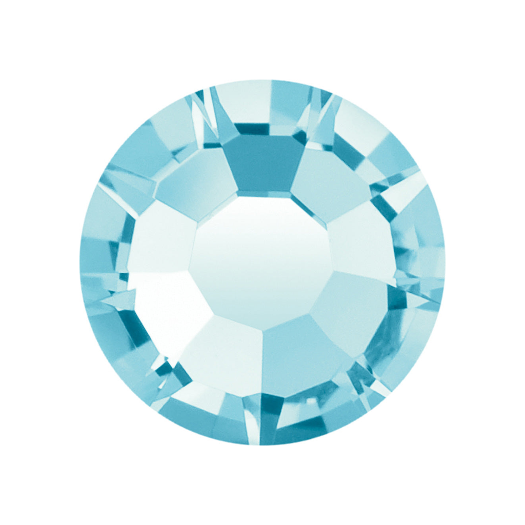 Crystal Aqua Bohemica 1.8mm Preciosa® Gemas Dentales – paquete de 6
