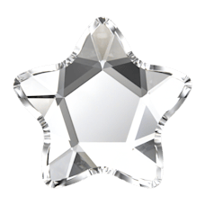 Crystal Clear Flor Estrella 4,0mm Swarovski® Gemas Dentales – Pack de 3