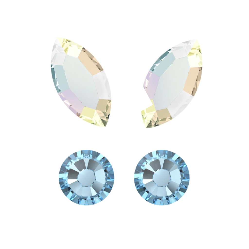 Bijou dentaire Papillon Cristal – Ailes AB Mixtes Swarovski®