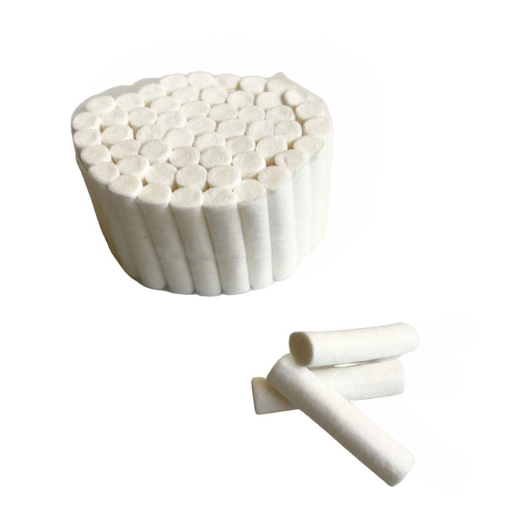 Cotton cellulose rolls 50-pack