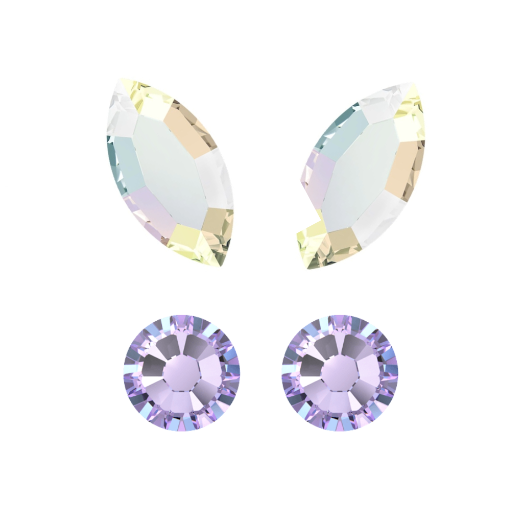 Bijou dentaire Papillon Cristal – Ailes AB Mixtes Swarovski®