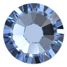 Crystal Light Sapphire 1,8mm Swarovski® Zahnschmuck Kristalle – 5er-Pack