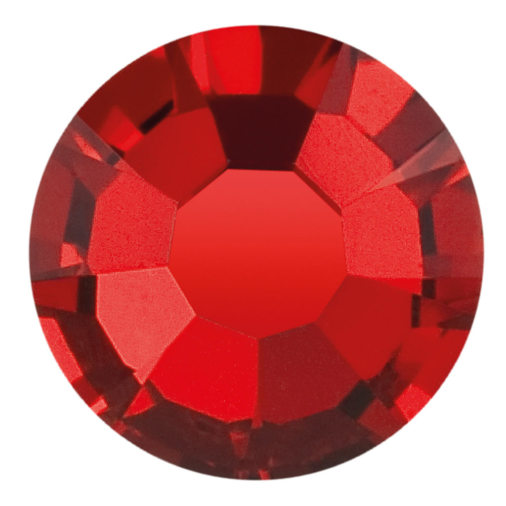 Crystal Siam 1.8mm Preciosa® Tooth Gem Crystals - 6-pack