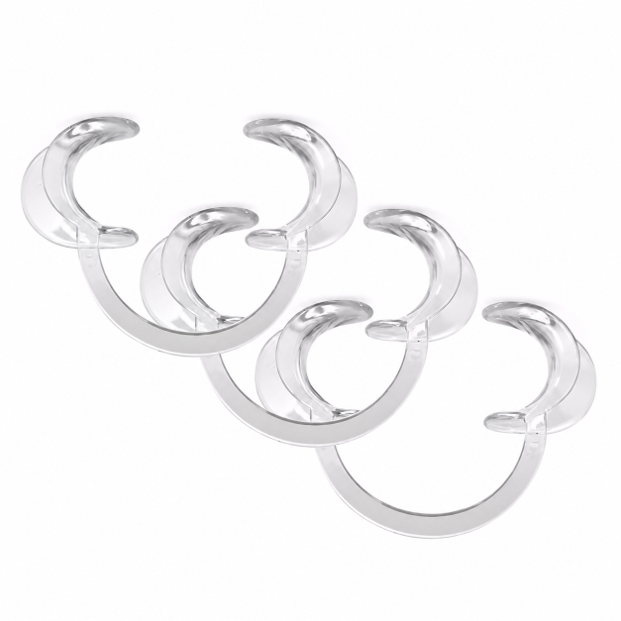 Cheek Retractor – BPA-Free Plastic Mouth Opener- 3-pack