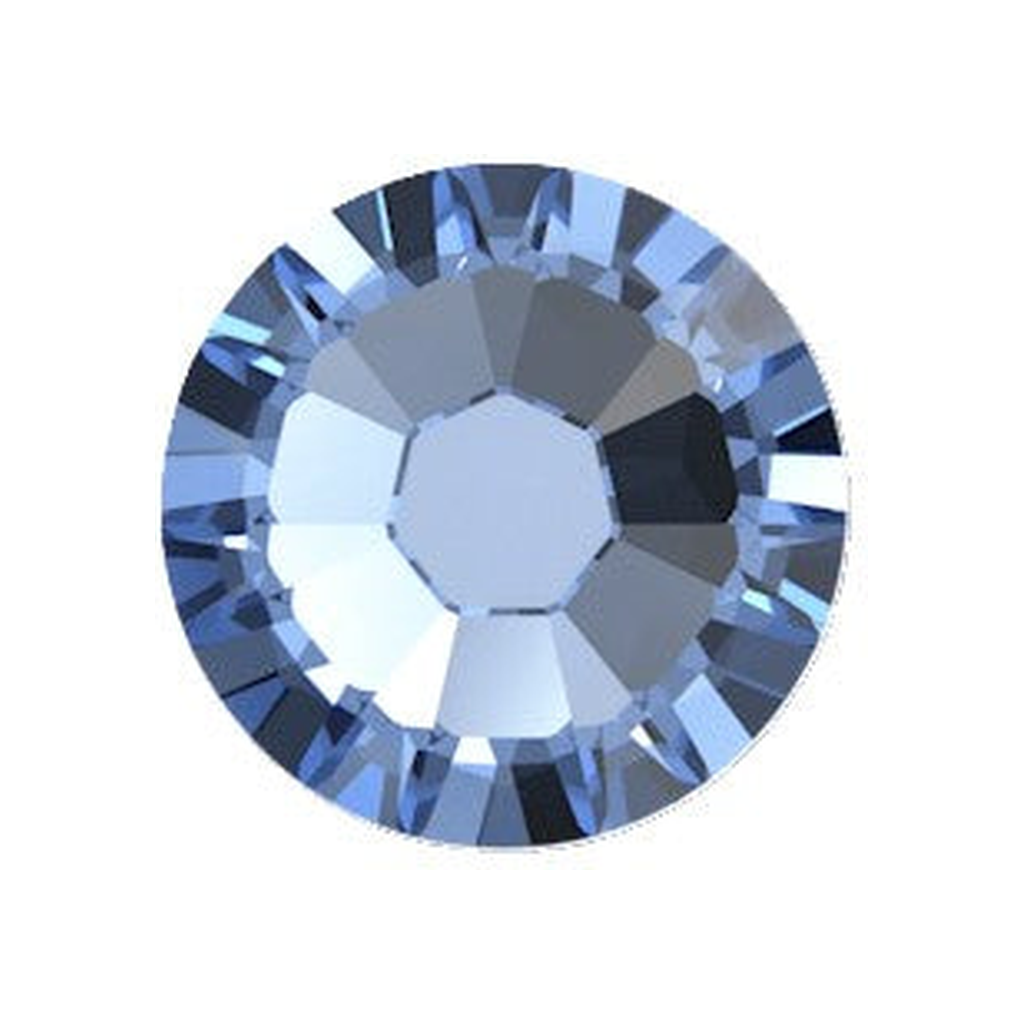 Crystal Light Sapphire  2,3mm Swarovski® Zahnschmuck Kristalle – 5er-Pack