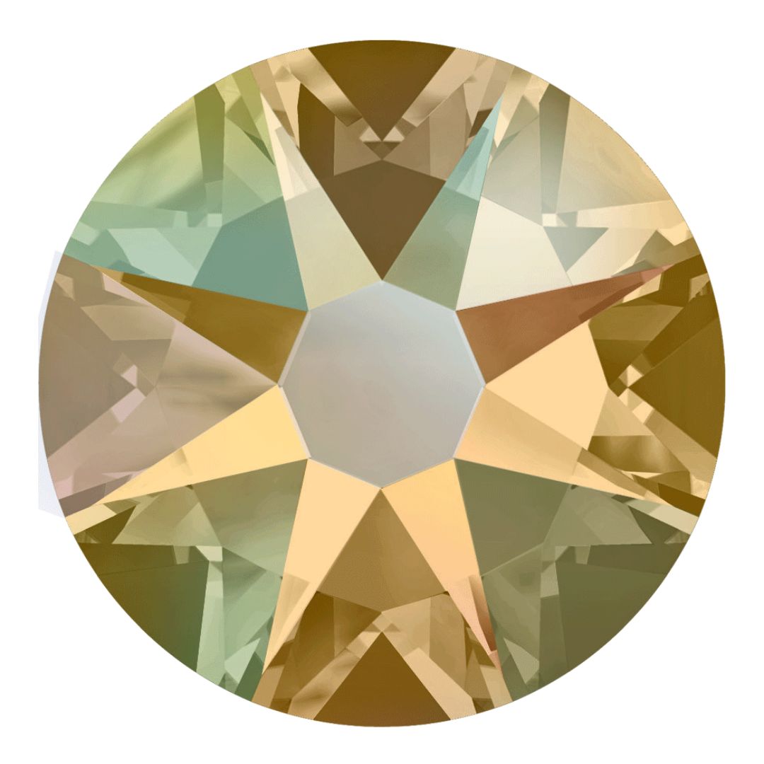 Crystal Colorado Topaz Shimmer 1.8mm 5-pack