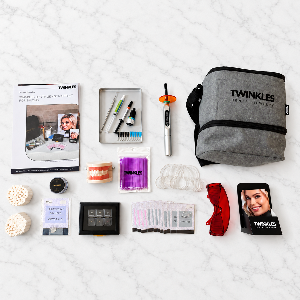 Twinkles professionelles Zahn Edelstein-Set