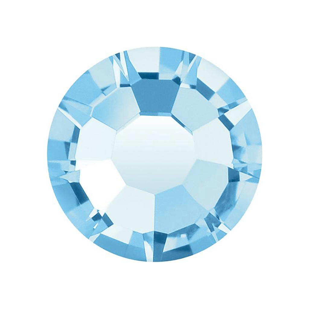 Crystal Aquamarine 1.8mm Preciosa® Gemas Dentales – paquete de 6