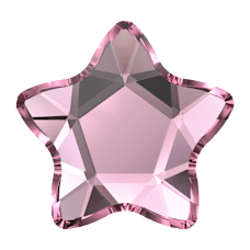 Crystal Rose Stjärnblomma 4,0mm Swarovski® Tandsmycken – 3-pack