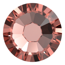 Crystal Blush Rose 2.3mm Swarovski® Zahnschmuck Kristalle – 5er-Pack