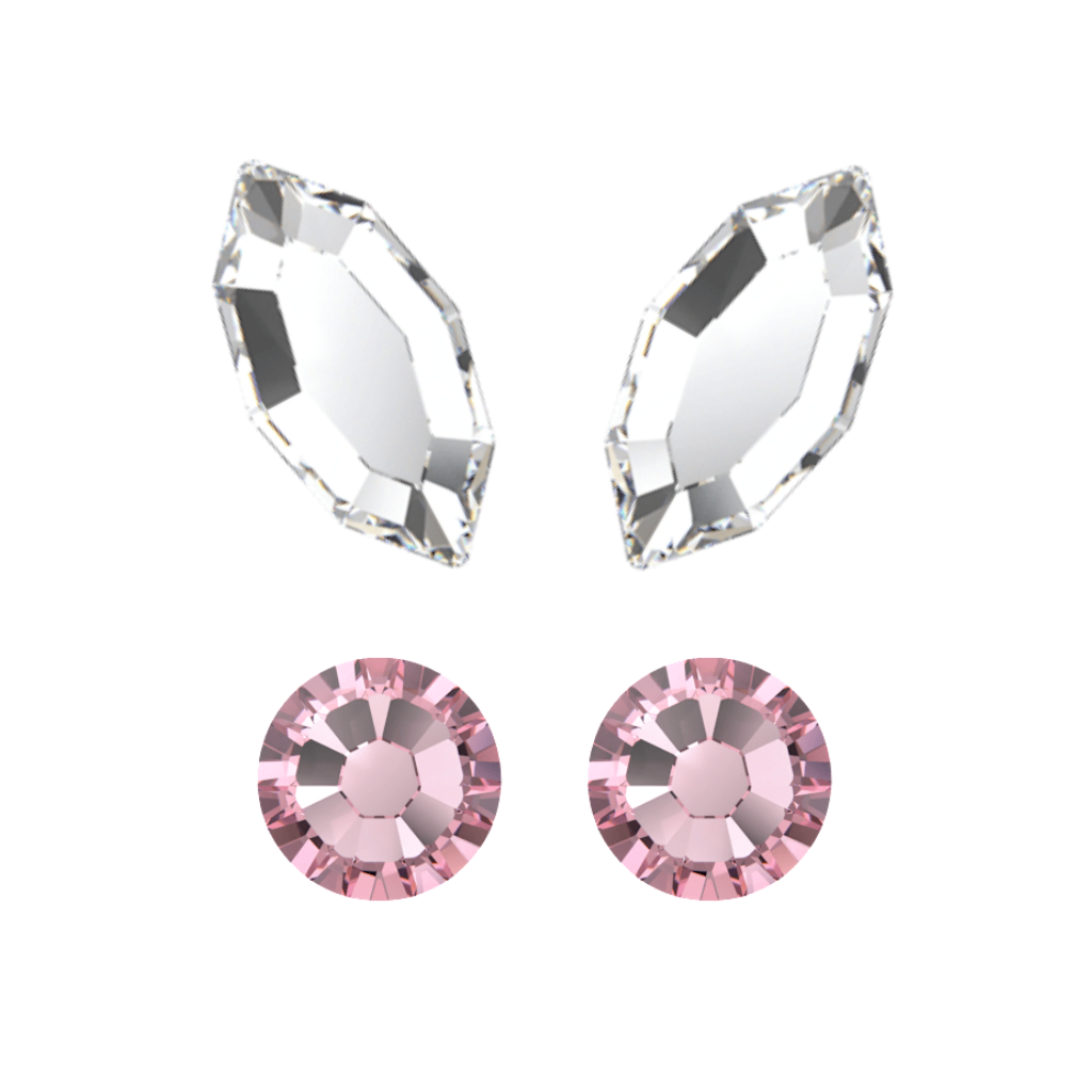 Bijou dentaire Papillon Cristal – Ailes Mixtes Swarovski®