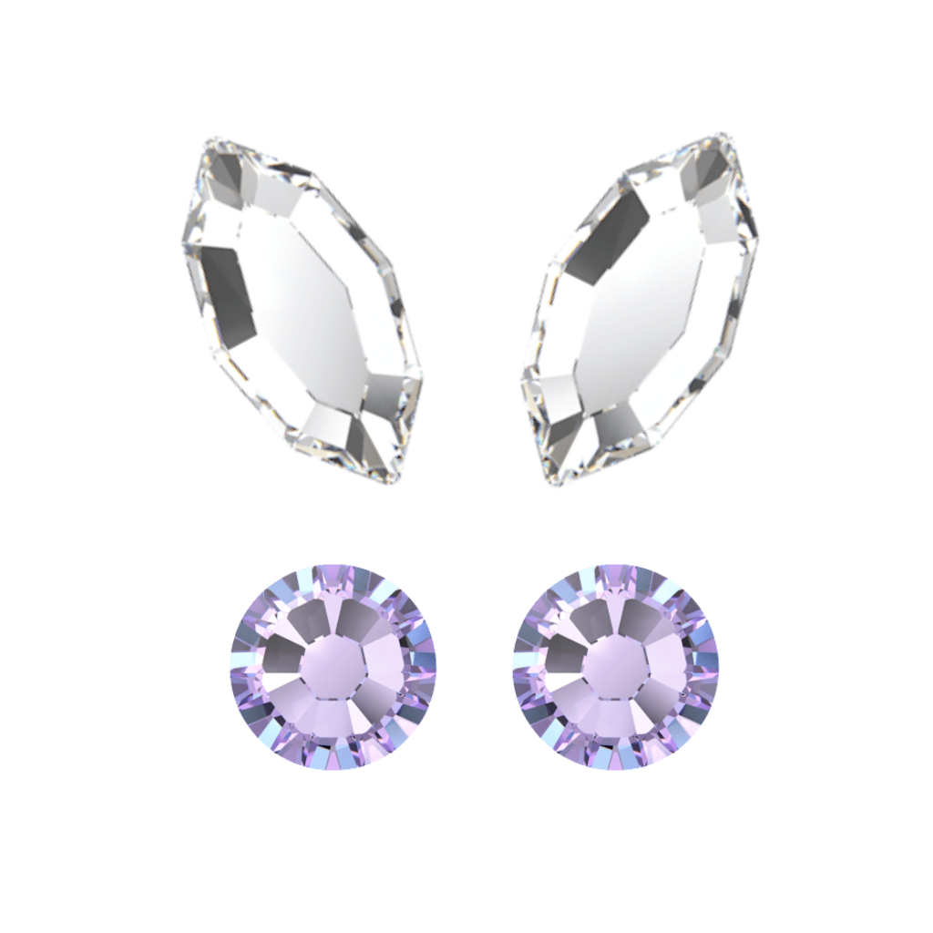 Bijou dentaire Papillon Cristal – Ailes Mixtes Swarovski®