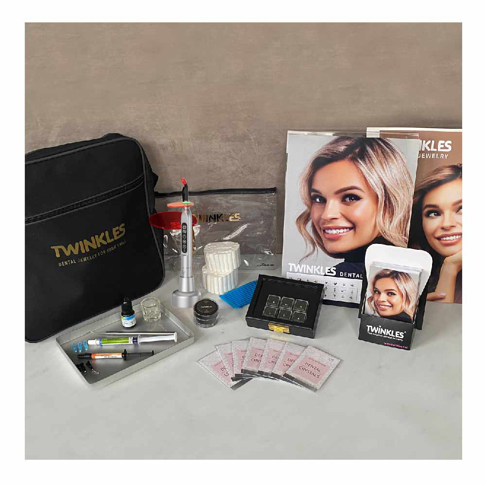 Twinkles professionellt kit för tandsmycken