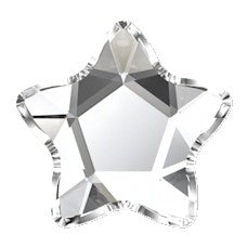 Crystal Clear Sternblume 4,0mm Swarovski® Zahnschmuck Kristalle – 3er-Pack